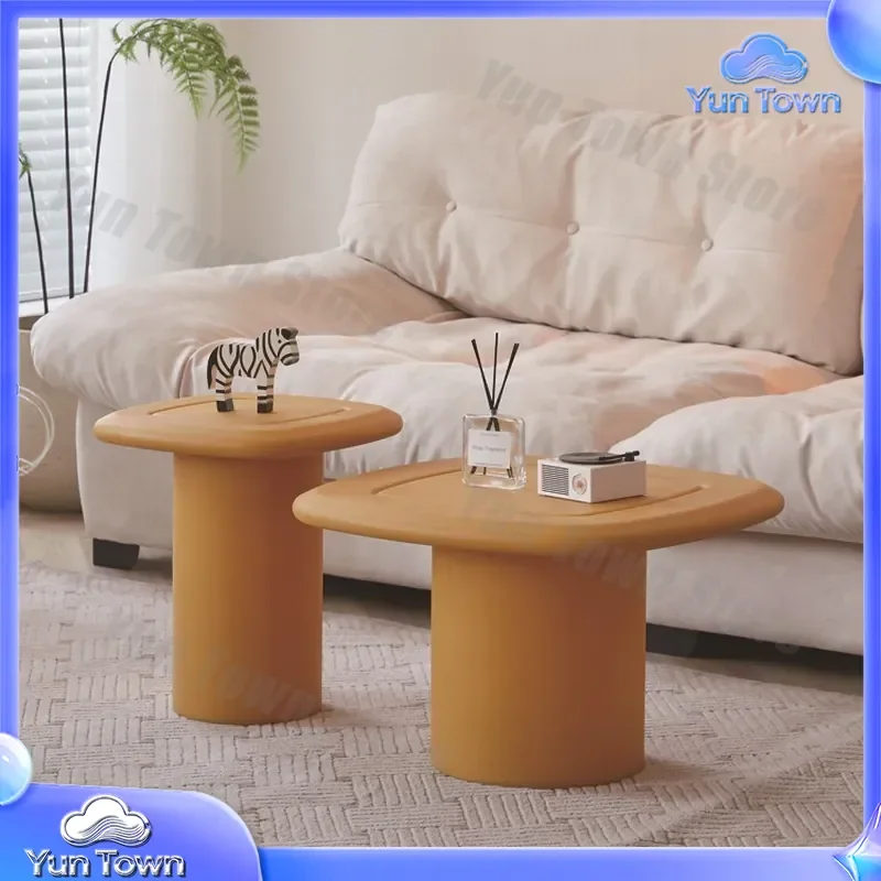 for Small Apartment Sofa Edge Simple Outdoor Square Table Plastic Coffee Table Creative Kindergarten Baby Learning Table for