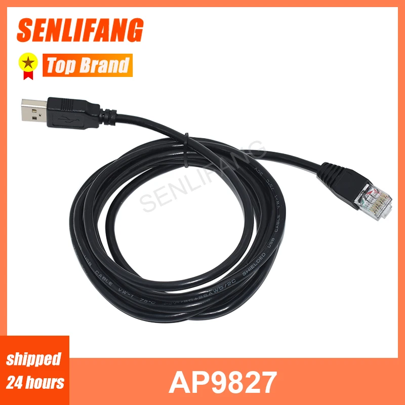 

Well Tested USB Port To RJ50 APC SMART UPS BK650 AP9827 2M Cable For NAS 940-0127B 940-127C 940-0127E BK650-CH BR1000G