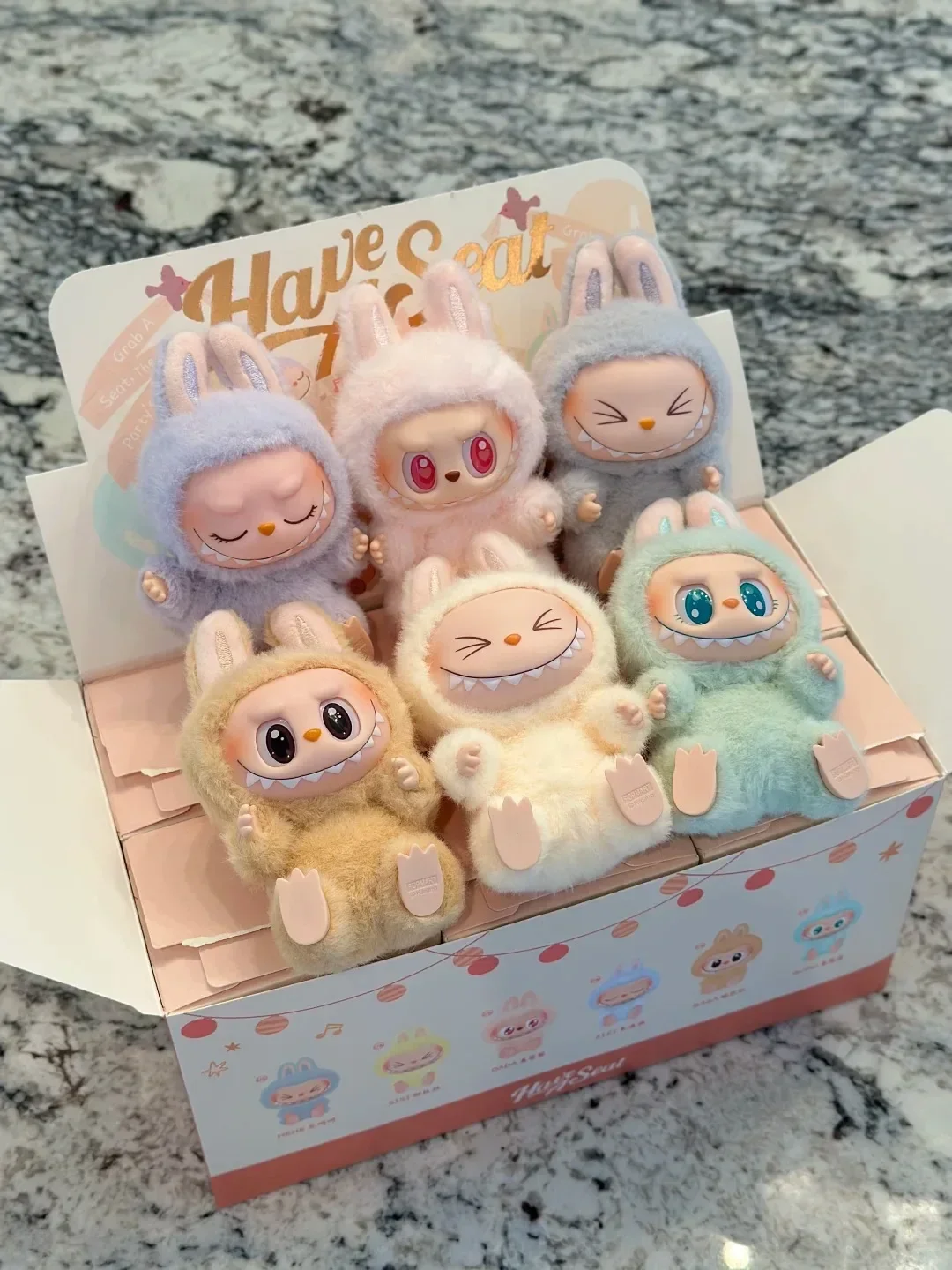 

Labu V2 V3 плюшевая кукла-брелок The Monsters Box игрушка новая виниловая кукла Kawaii рюкзак кулон украшение чехол подарки V2 V3