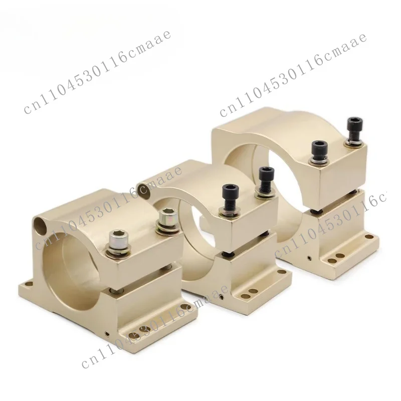 65/80/85/100/105 mm spindle motor clamping bracket numerical control machine tool spindle mounting bracket, gold type