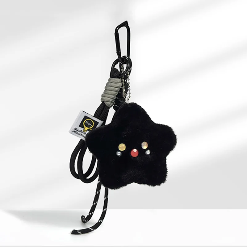 دمية كابيبارا ناعمة إبداعية لطيفة، تعليقة حقيبة، لعبة حيوان محشوة على شكل نجمة، ميدالية مفاتيح كرتونية، تعليقة لحقيبة الظهر المدرسية والسيارة، هدية للبنات