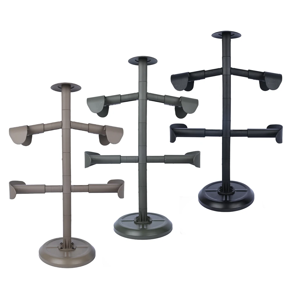 ثلاثي مخلب Warfalcon التكتيكية إنفاذ القانون والعتاد حامل درع للجسم خوذة المعدات عرض لوحة الناقل حامل تجميع