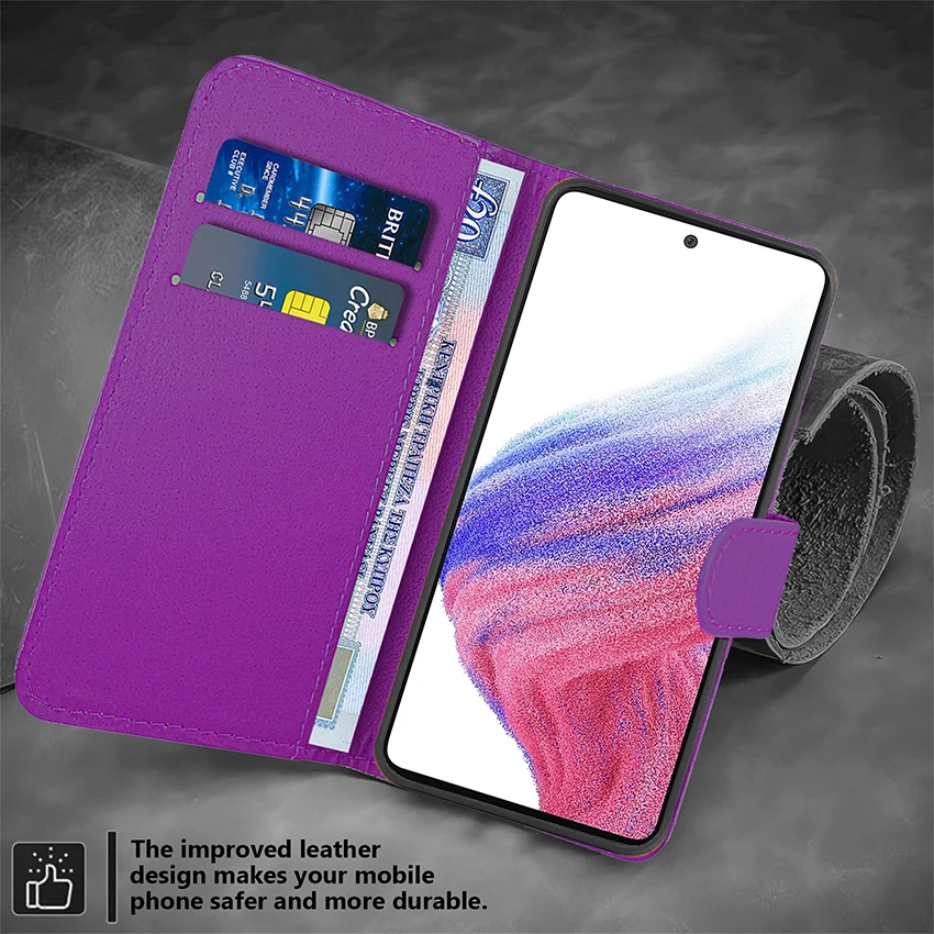 Leather Wallet Case Holder Card Pocket Cover Funda Coque For Wileyfox Spark Plus Storm Swift 2 2X Plus