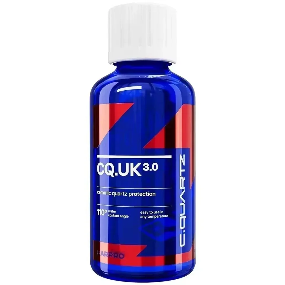 Autokeramische coating voor CAR PRO CQUARTZ UK 3.0 Gebaseerde nanotechnologie Bonds om glas te verven Metaal en kunststof Verfverzorging CQ UK 3.0
