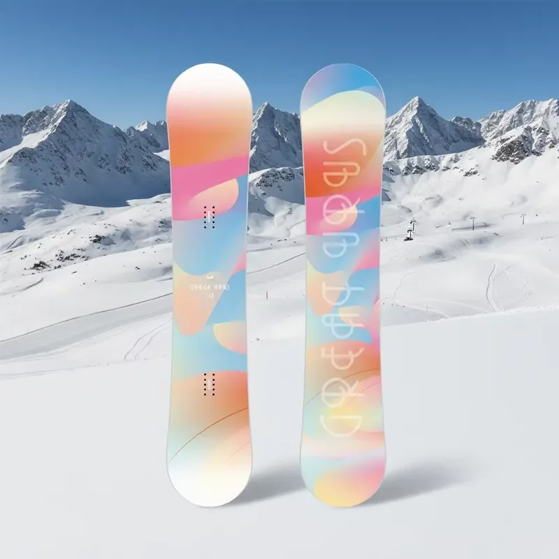 Heavy Duty Alpine Skis for Adult Women Beginners Durable Two Way Flat Design Multi Purpose Snow Sports Equipment Gear Durable