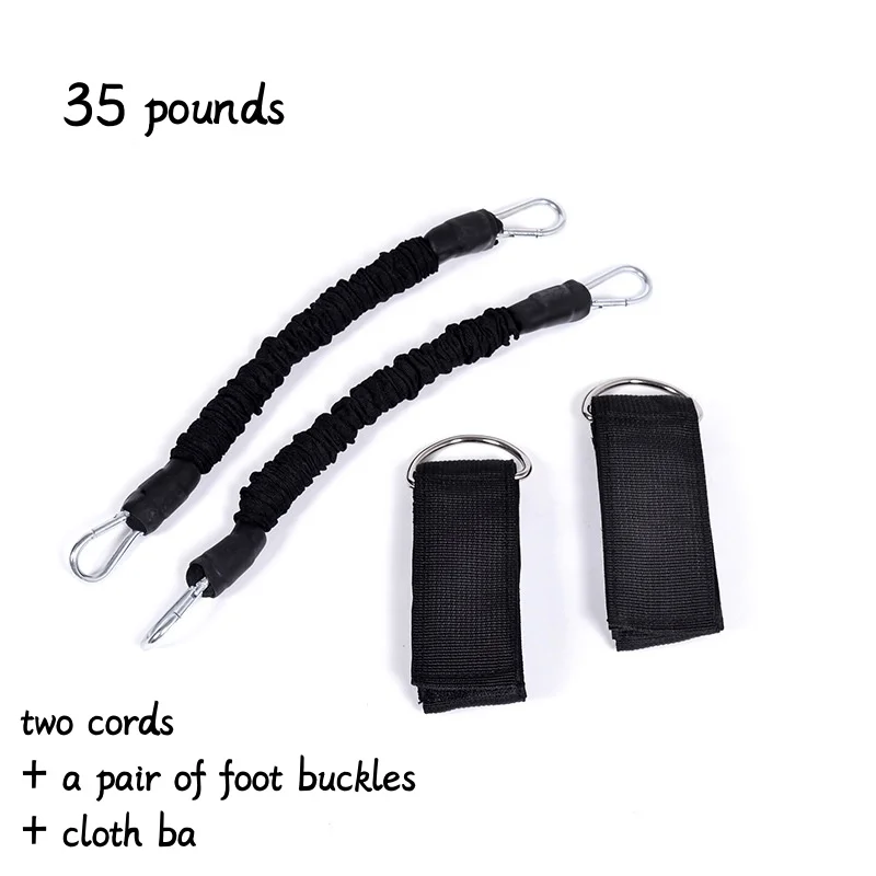 Taekwondo Leg Tension Rope Lower Limb Strength Training Elastic Band Leather Band Leg Explosive Force Training Wholesale