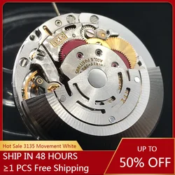 Top Luxury Clone RLX 3135 Mechanical Watch Movement Submariner High Quality Automatic Self-winding Watch Replacement Parts