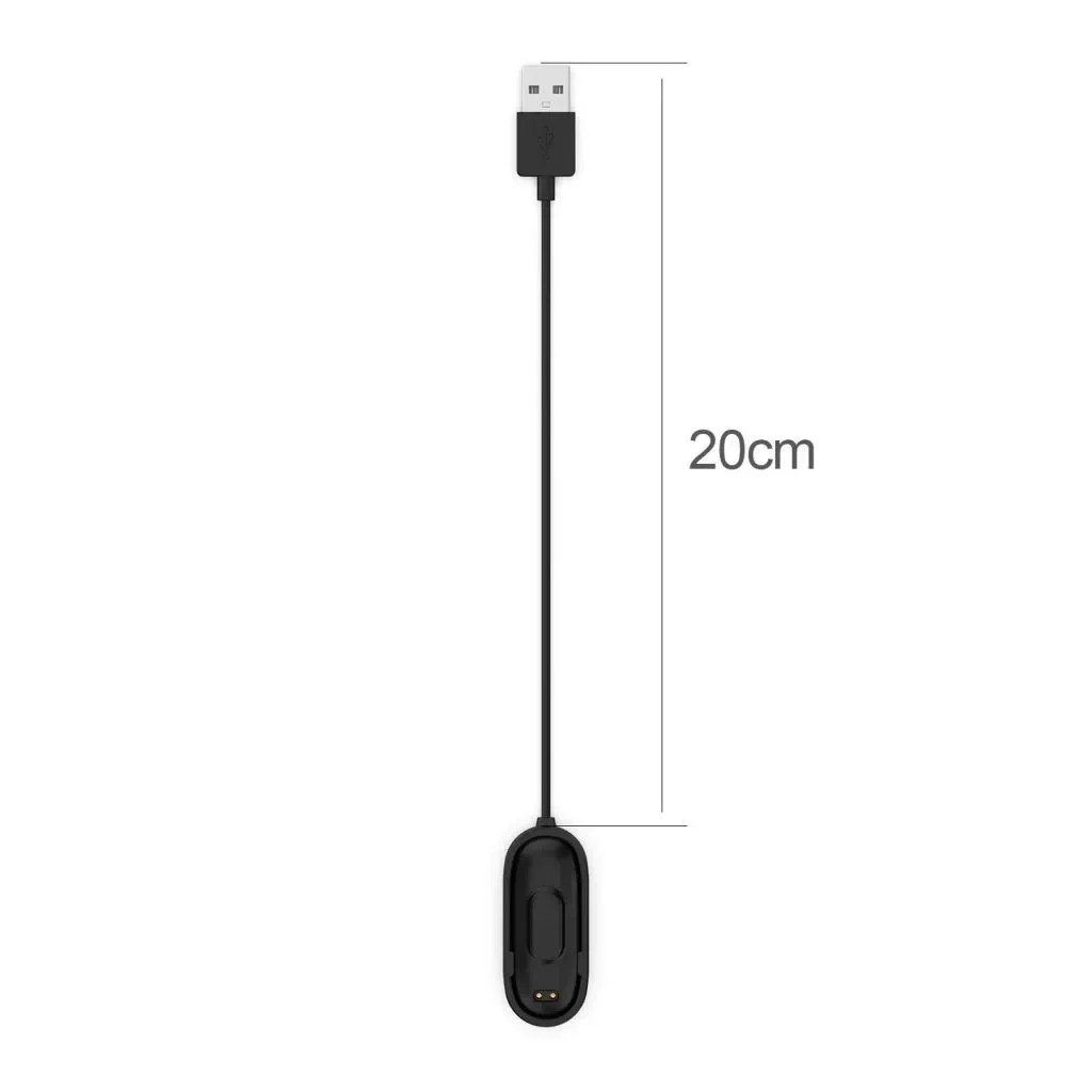 Applicabile per Band 4 Cavo di ricarica USB Cavo di ricarica solido Caricatore Dock Caricabatterie magnetici Attrezzatura per cavo di ricarica per smartwatch