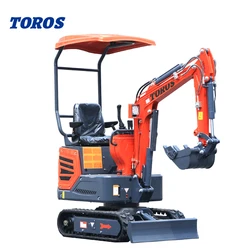 1 Ton Hydraulic Crawler Micro Mini Excavator CE EPA China Mini Digger Small Hydraulic Excavators Mini Excavator