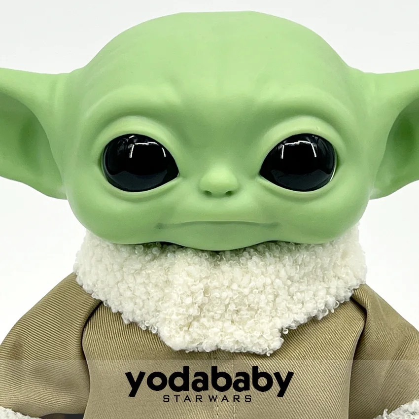 27cm Star-Wars Mandalorian Master Baby Yoda Action Figure Cute Toy Decoration Characters Ornament Collectible Gift - view 4