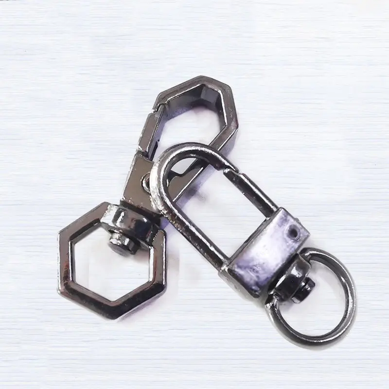 Snap Hook Trigger Clips Buckles For Keychain Clasp Hooks For Necklace Key Ring Clasp Jewelry Supplies Bag Button Accessories