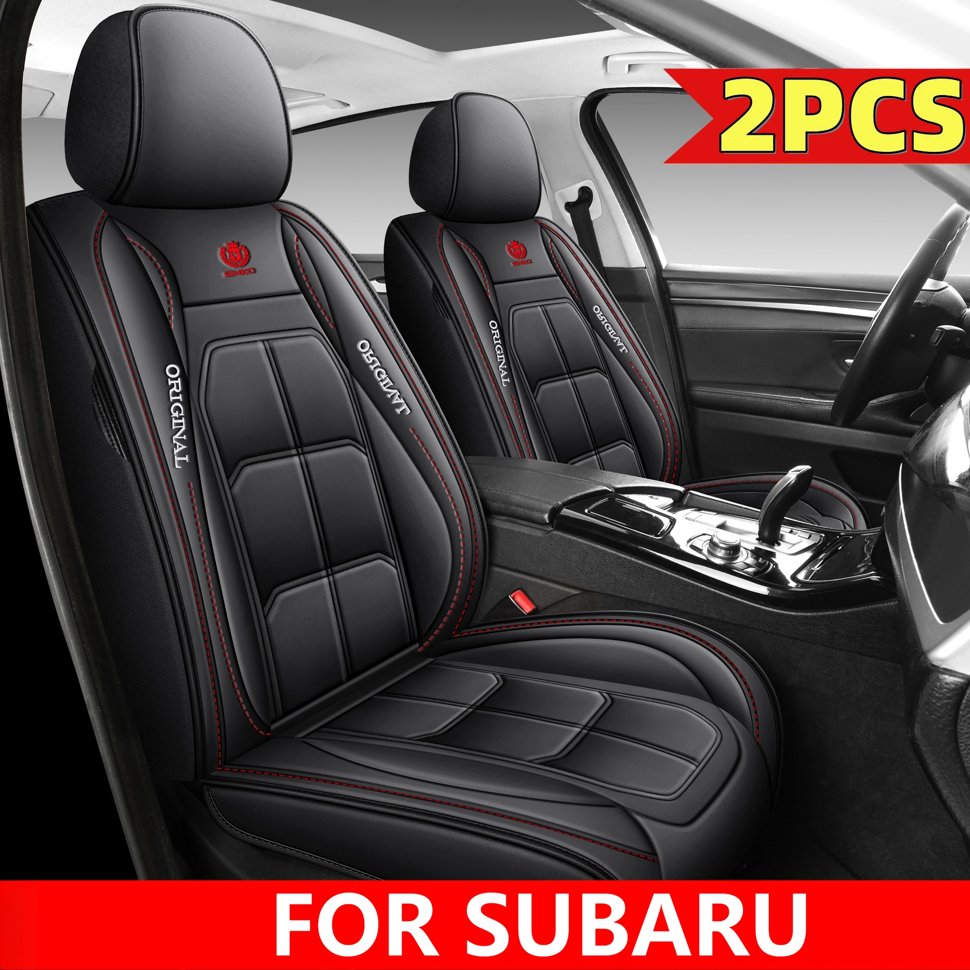 

FOR SUBARU Car seat covers are fully covered with PU leather muscle seat covers, which are soft, comfortable and waterproof