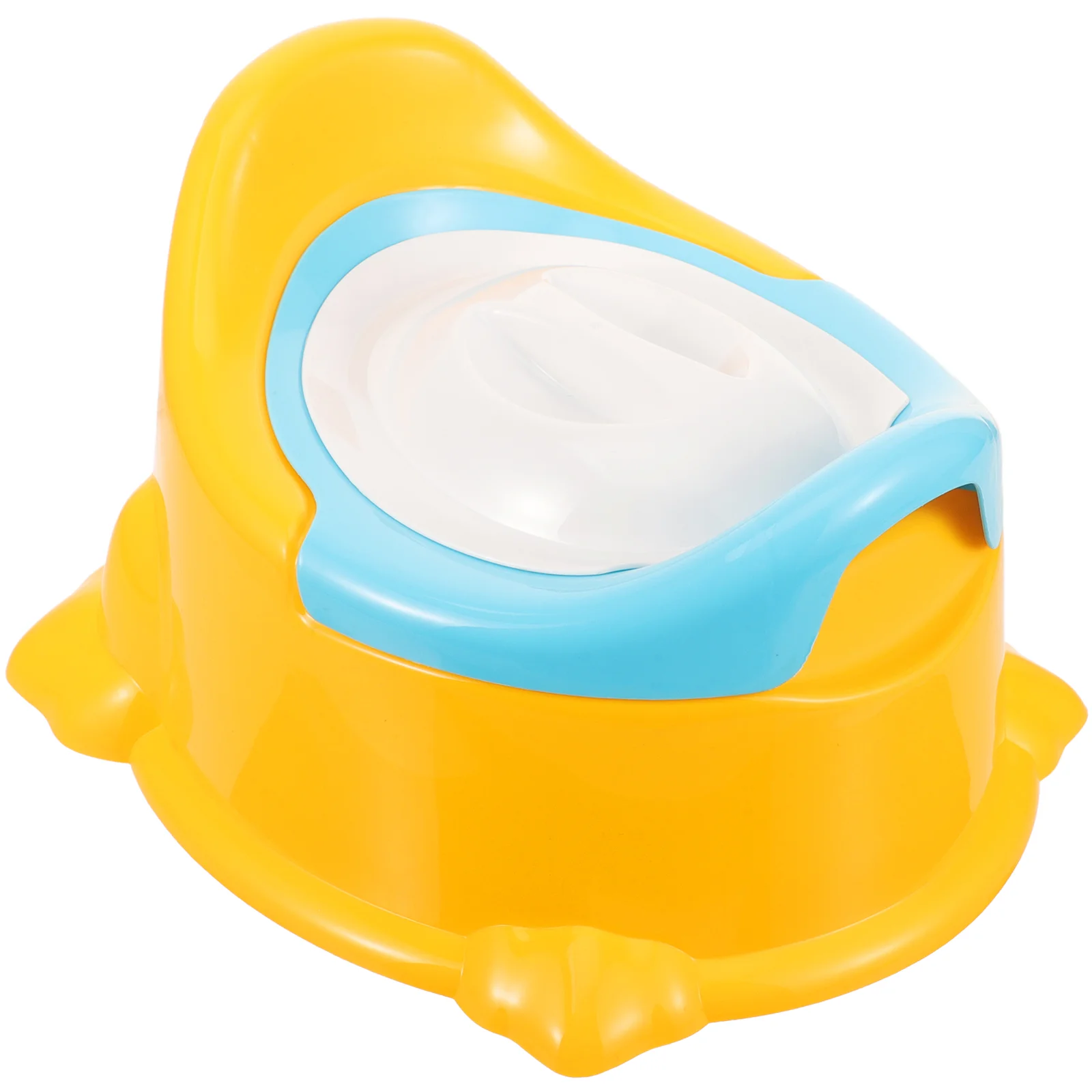 Baby Toilet (yellow) Kids Portable Potty Training for Toddler Children with Cover