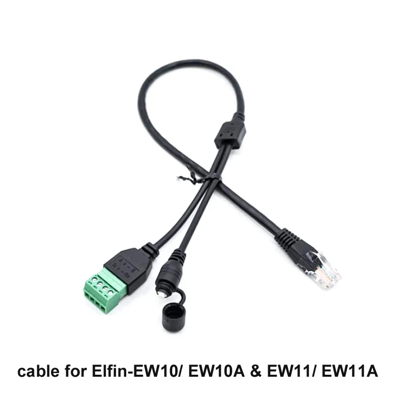 

Transfer Adapter Conversion Cable Carrier for Elfin-EW10A EW11A Elfin-EE10A EE11A RJ45 RS232 RS485 Interface