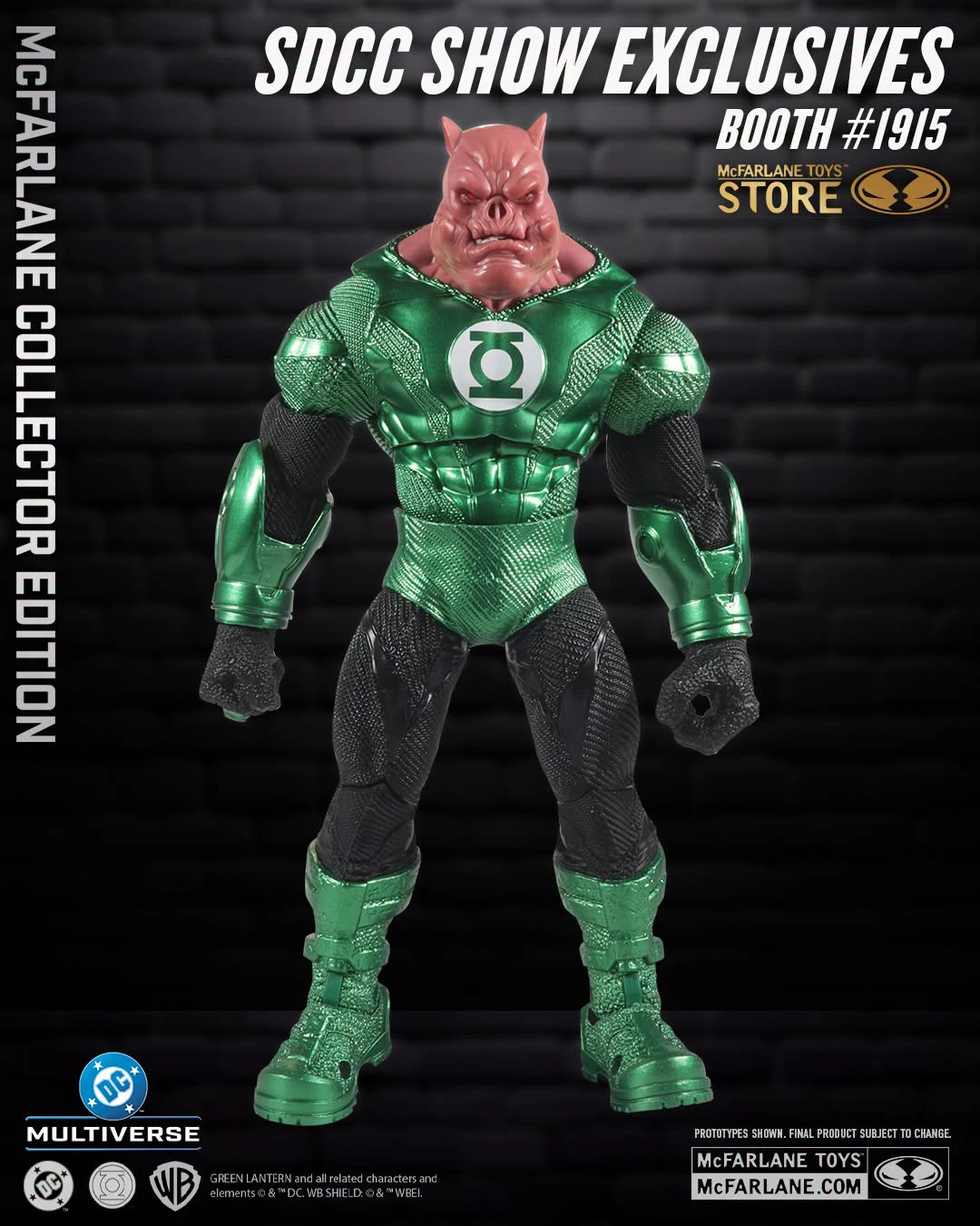 mcfarlane-toys-dc-multiverse-collector-edition-kilowog-green-lantern-7in-action-figure-wv15--64-gold-label-model-doll
