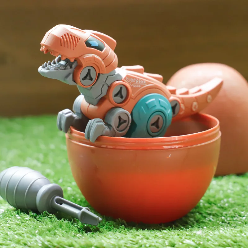 DIY Disassembly Assembly Dinosaur Toy Set for Children Kids Gift Screw Nut Combination Assembling Dinosaur Model Educational Toy