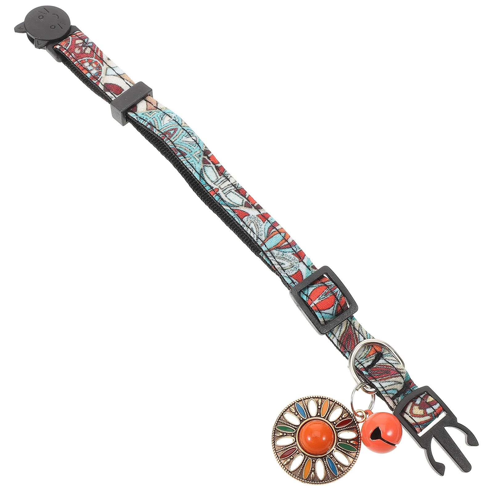 

Adjustable Pet Dog With Bell Kitten Puppy Vibrant Decoration Festival Supplies Small For Kitten Pet Neck Decor Bell