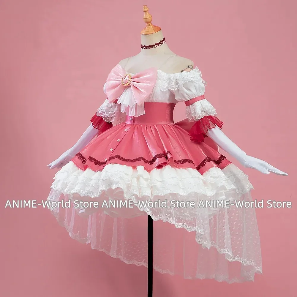 Anime Puella Magi Madoka Magica Walpurgis Night Kaname Madoka Outfits Wig Games Cosplay Costume