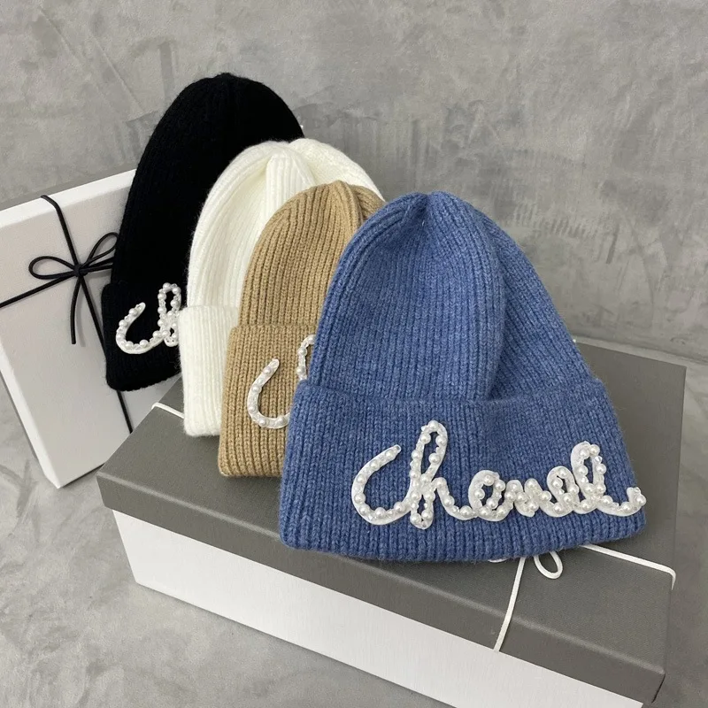 Luxury Japanese Winter Beanie 2025 for Women Ultra Soft Wool Blend Hat with Ear Muffs Kawaii Trendy Unisex Gift Free Shipping​