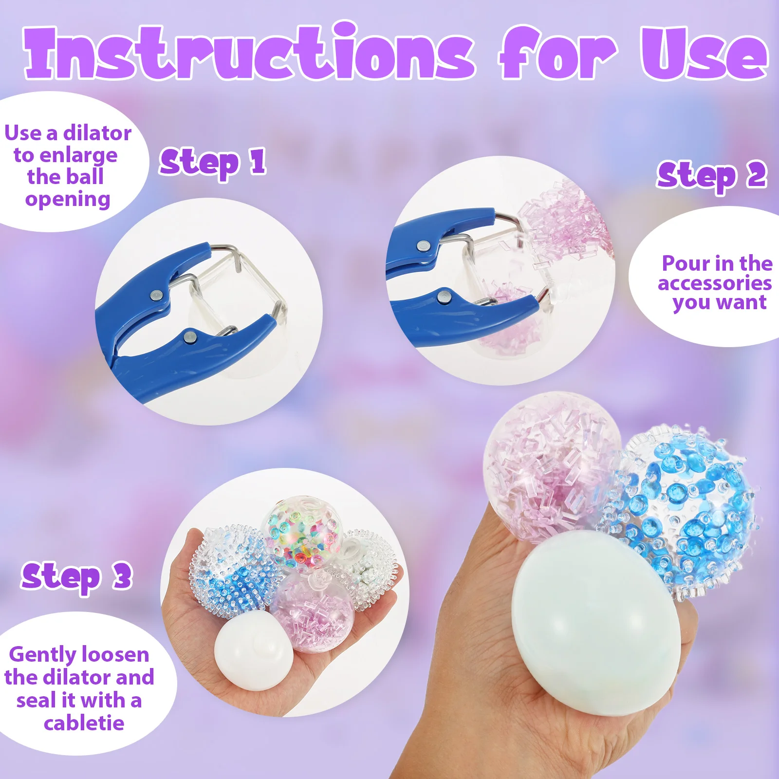 1Set DIY Stress Ball Making Ki - огляд і ціна Soap Making Kit For Kids