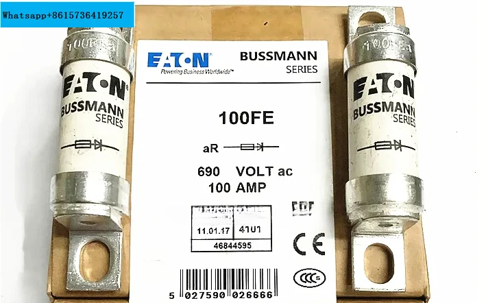 100FE 100A 690V 50FE 50A 63FE 63A 80FE 80A 100FEA 100A  BS88:4 FREE SHIPPING  NEW AND  ORIGINAL FUSE