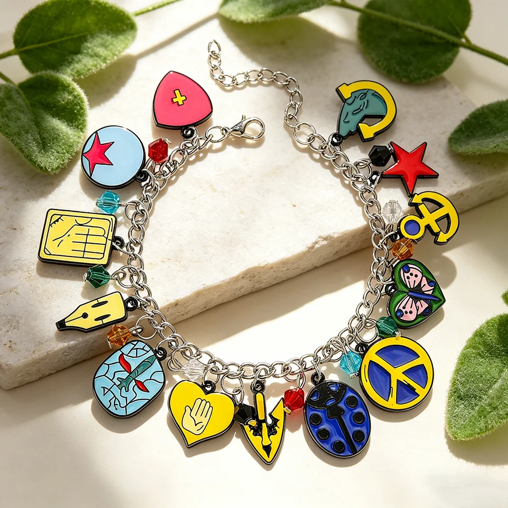 JoJos Bizarre Adventure Japanese Bracelet Cosplay Prop Unise