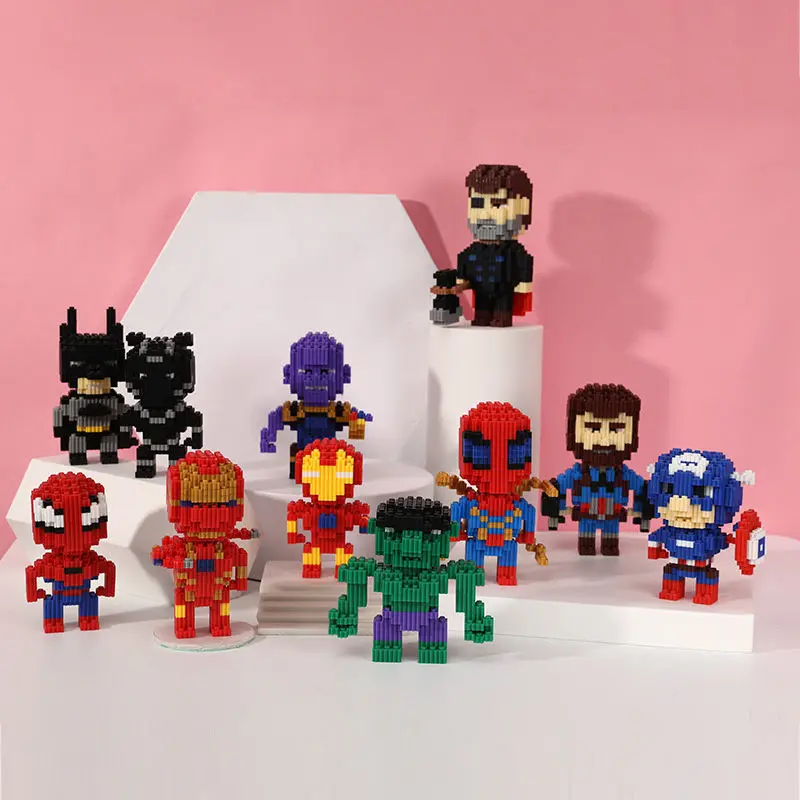 Периферийные детали Disney и Marvel совместимы с мелкими конструкторами Lego, маленькими элементами конструктора