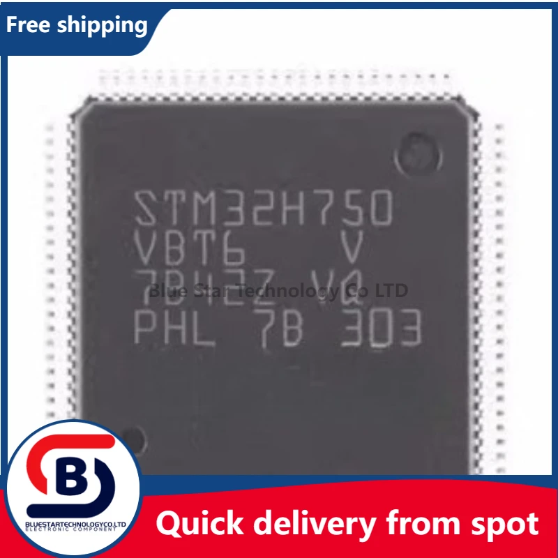 

Бесплатная доставка, 10-50 шт. STM32H750VBT6 STM32H750 НОВЫЕ микросхемы QFP-100 в наличии!