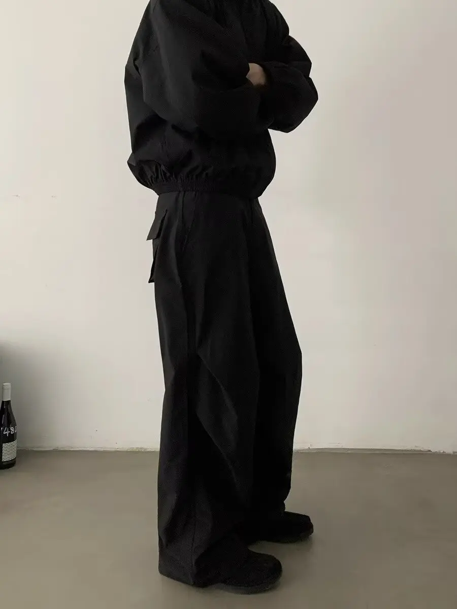 

Свободные леггинсы в американском стиле ретро, повседневные длинные брюки, весенне-осенние модные прямые брюки для мужчин и женщин