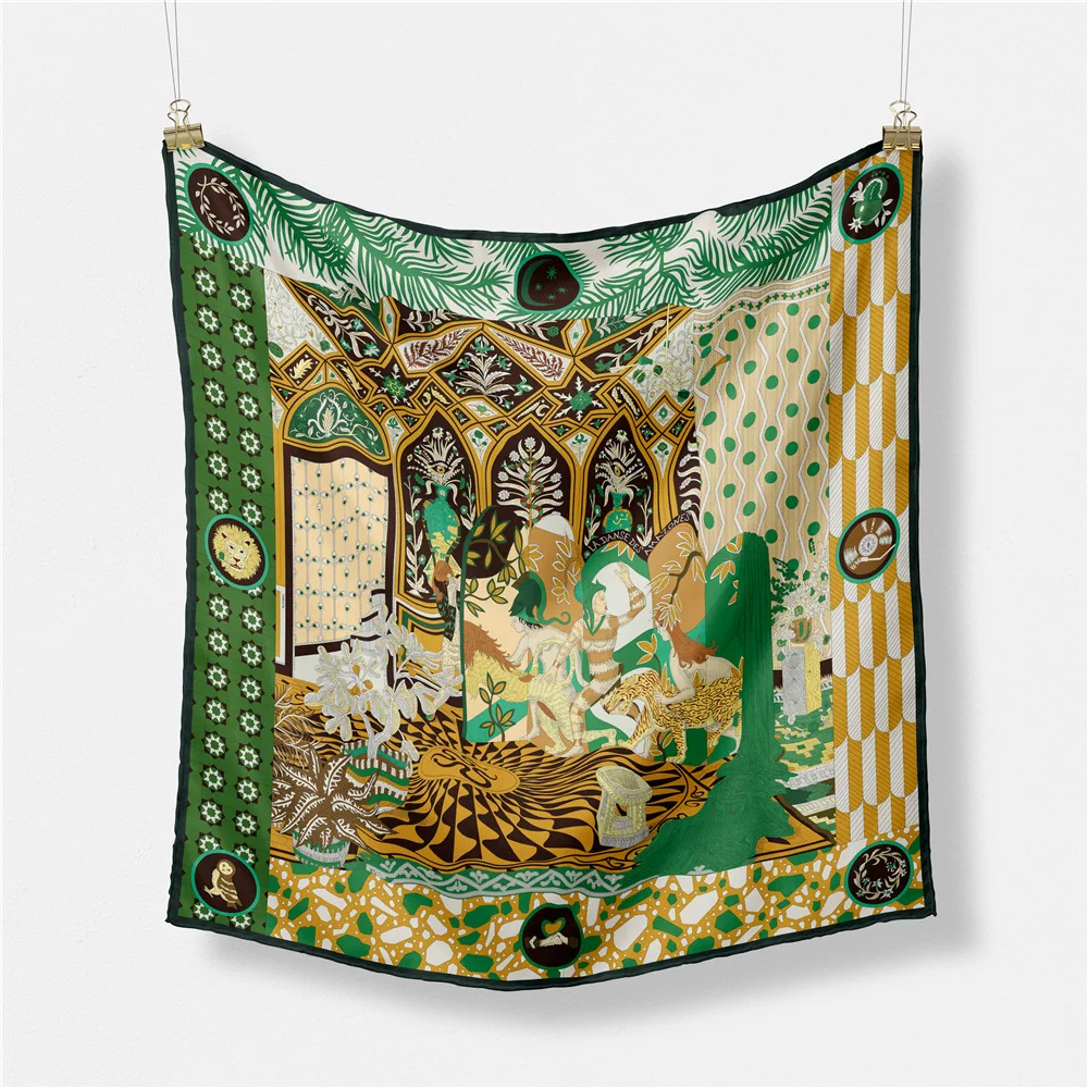 53cm Apaszka Damska w Stylu Dw – Scarf Silk Square recenzja i cena