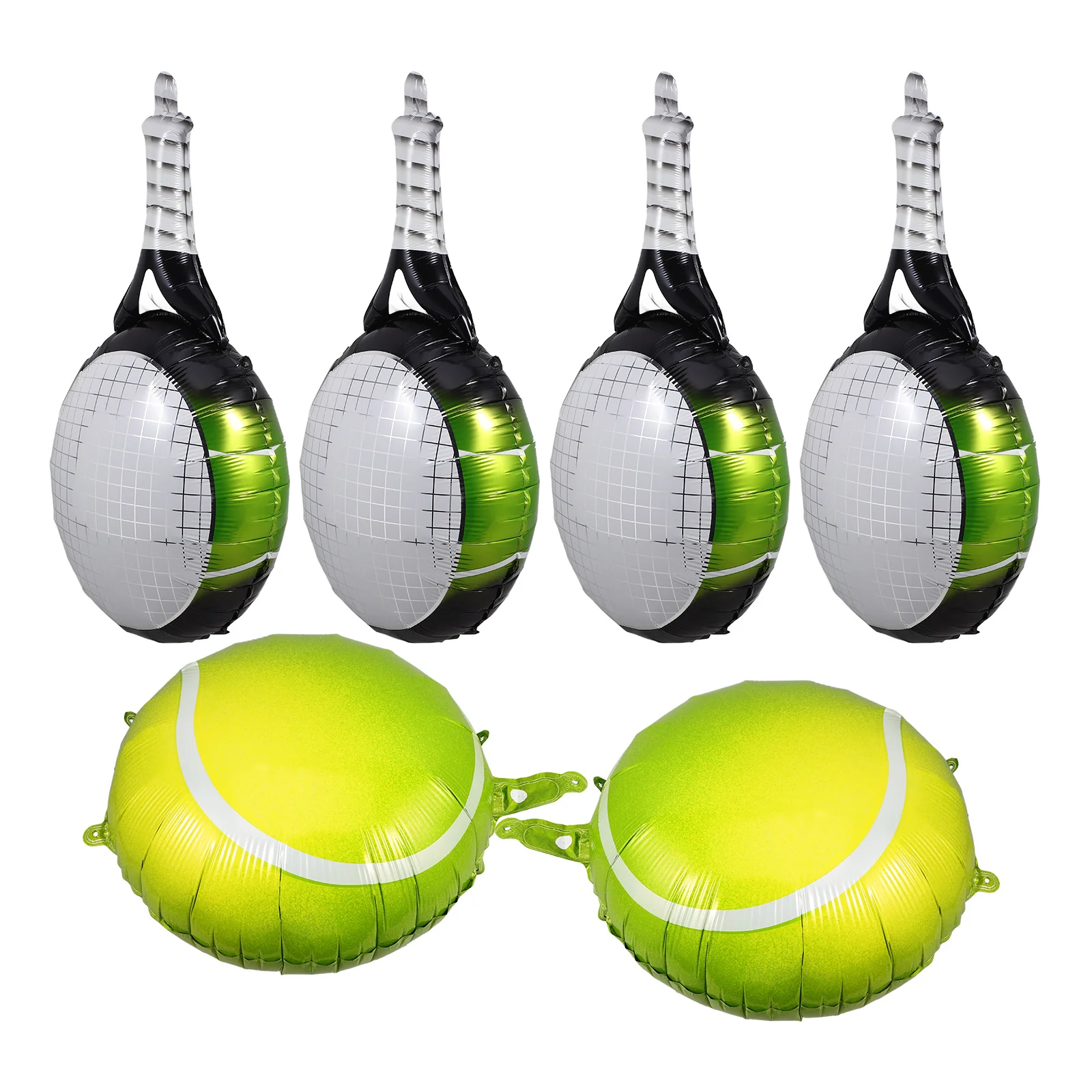 Inflatable Tennis Decoration Party Decorative Balloons Water Launcher Cylinder Birthday Favors Aluminum Foil Child Gold