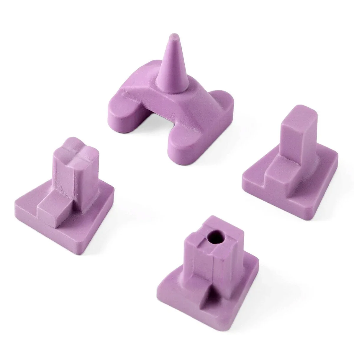 30PCS Dental Ceramic Firing Pink Pegs Dental Lab for Single Porcelain Crown Oven Tray Ceramist Tool Dental Health Oral Smile