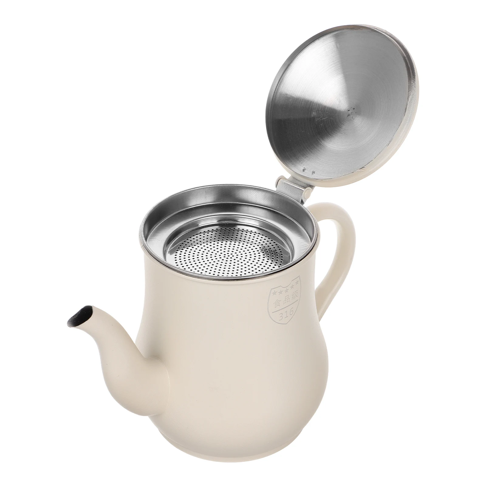 

Stainless Steel Filter Pot Thickened Food Grade Kitchen Strainer Grease Separator Bacon Oil Saver Container For Cooking Oil