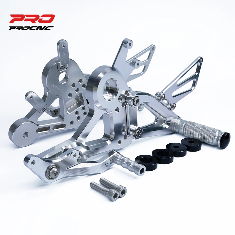 For CFMOTO CF MOTO 450SR CF450SR 450 SR Motorcycle Rearset Footrest Footpeg CNC Aluminum Pedal Foot Peg Rear Set