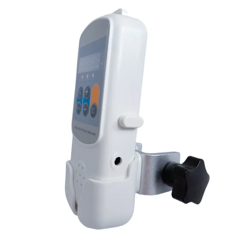 Easy to operate adjustable blood warmer with LED screen