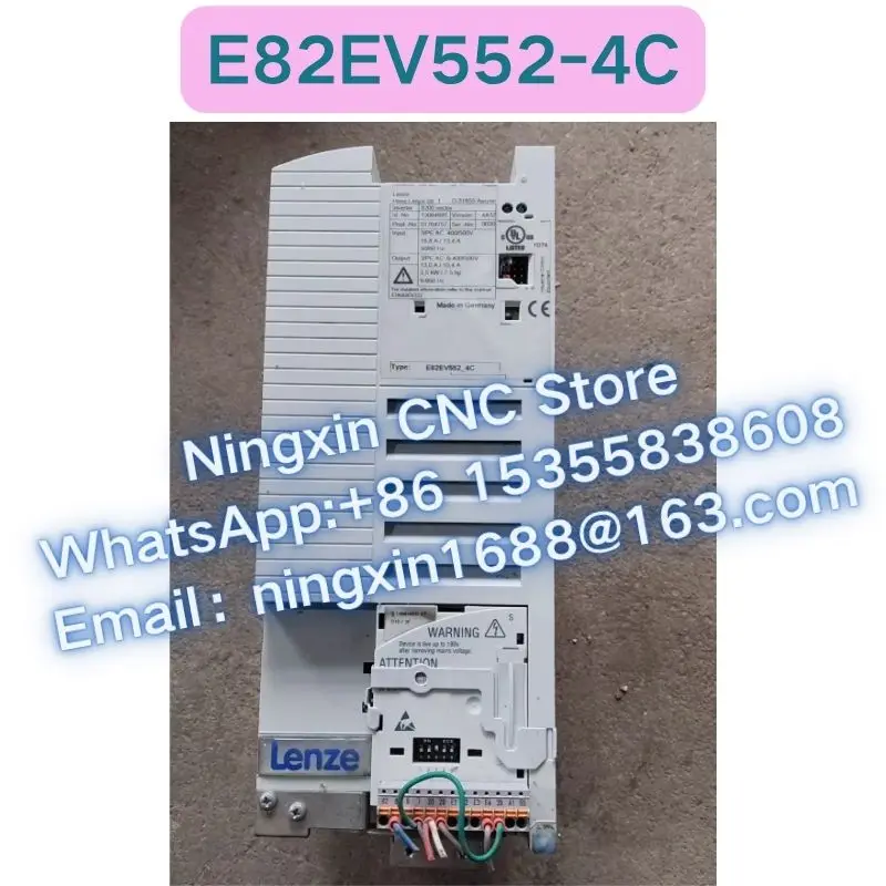 

Б/у инвертор E82EV552-4C E82EV552K4C, функциональный тест пройден, быстрая доставка.