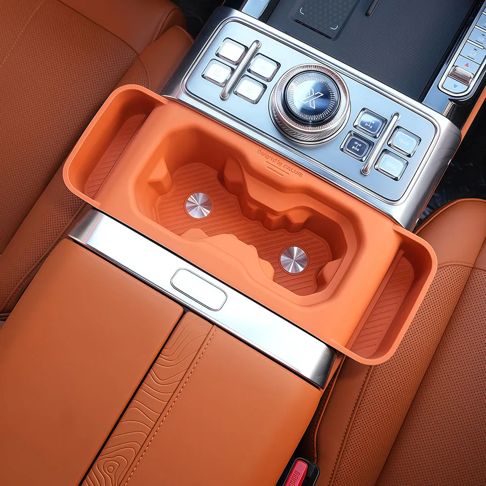 

Silicone Pad For Central Control Water Cup For Chery Jetour G700 2025 2026 Car Modification Accessories Cup Holder Storage Box