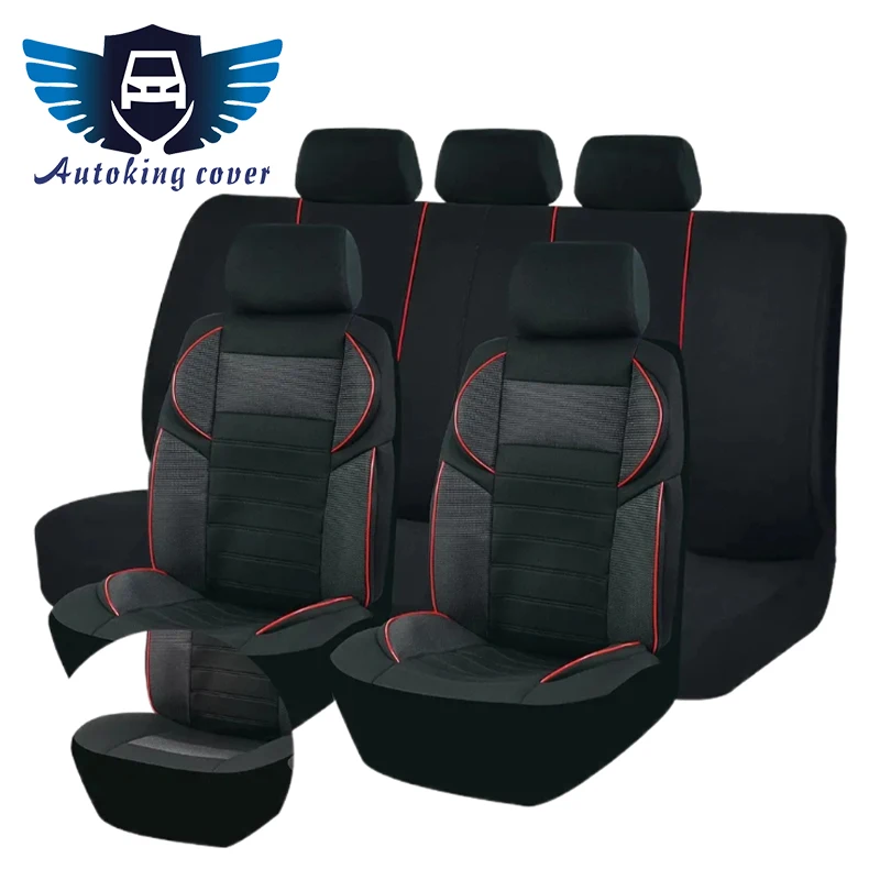 Autoking Covers Universal Sport Seat Car Covers 5d Design Breathable Mesh  Car Seat Covers Cushion Fit For Most Car Suv Van