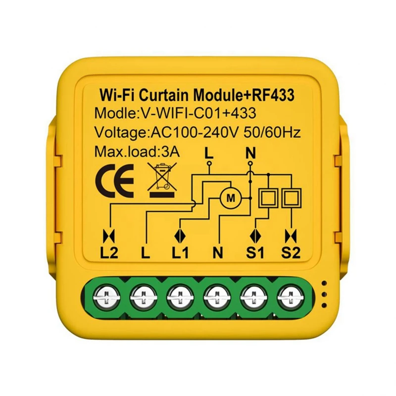 Medidor de energía Wifi Bilateral con abrazadera, Monitor de consumo de energía eléctrica, 80A CT Kwh, compatible con Google Home Alexa y (B), Tuya