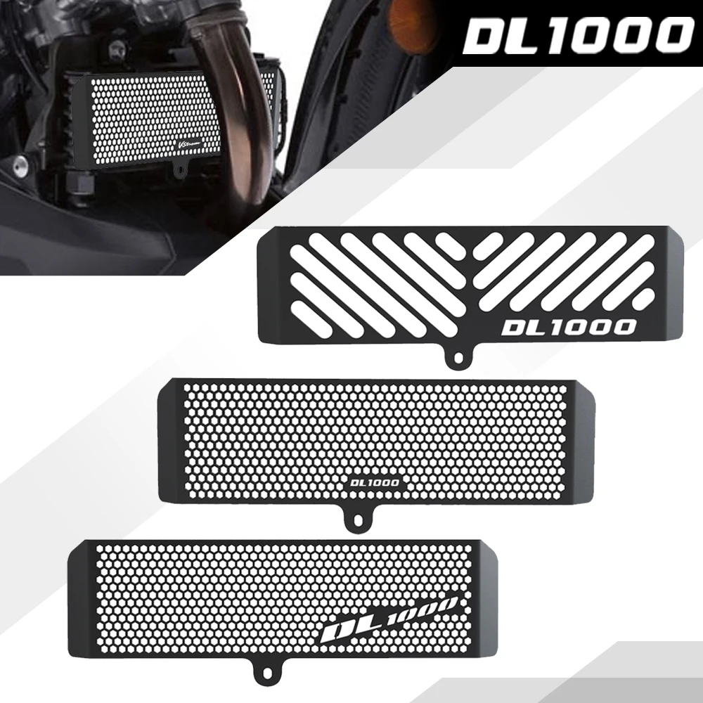 Motorcycle Accessories For SUZUKI V-STROM DL1000 Vstrom DL 1000 2002 2003 2004-2012 Oil Cooler Guard Grille Protection Cover