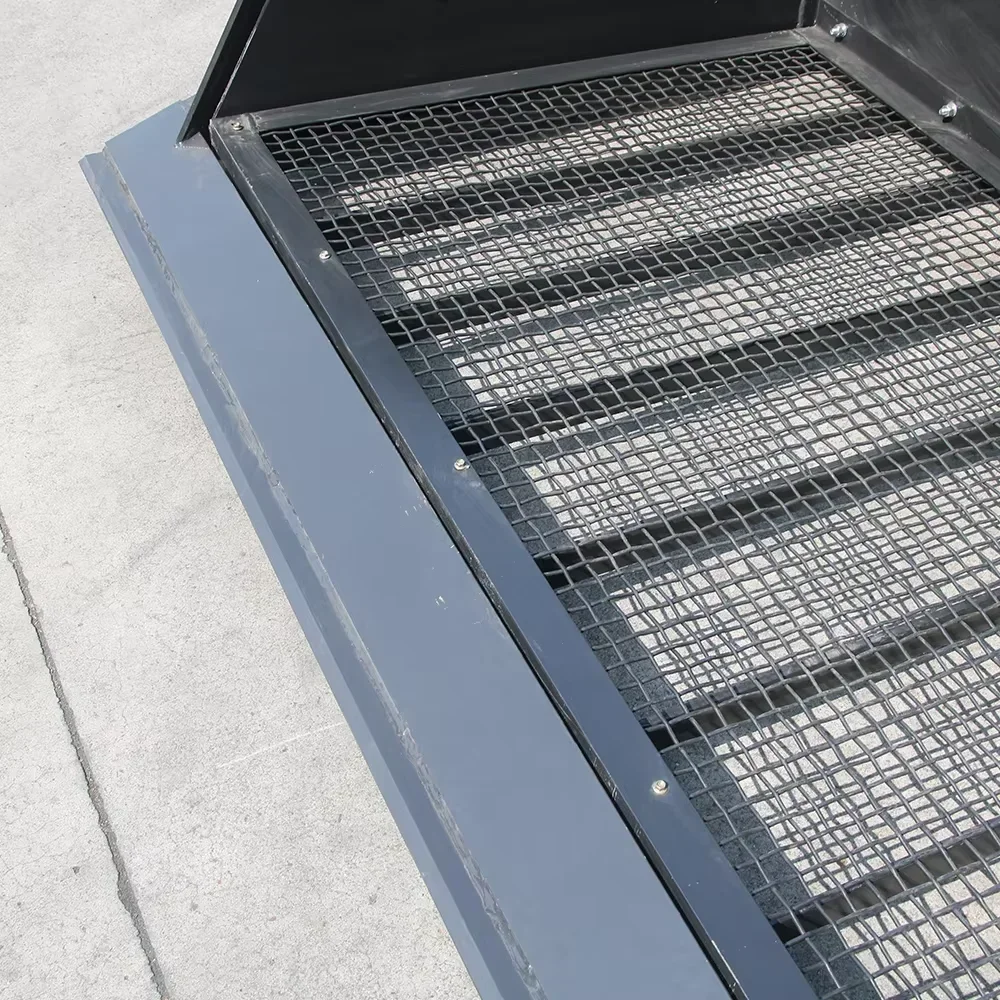 دلو فحص دوار للحفارة، ملحقات مضادة للانزلاق، مواد صلبة، هيكل ثقيل