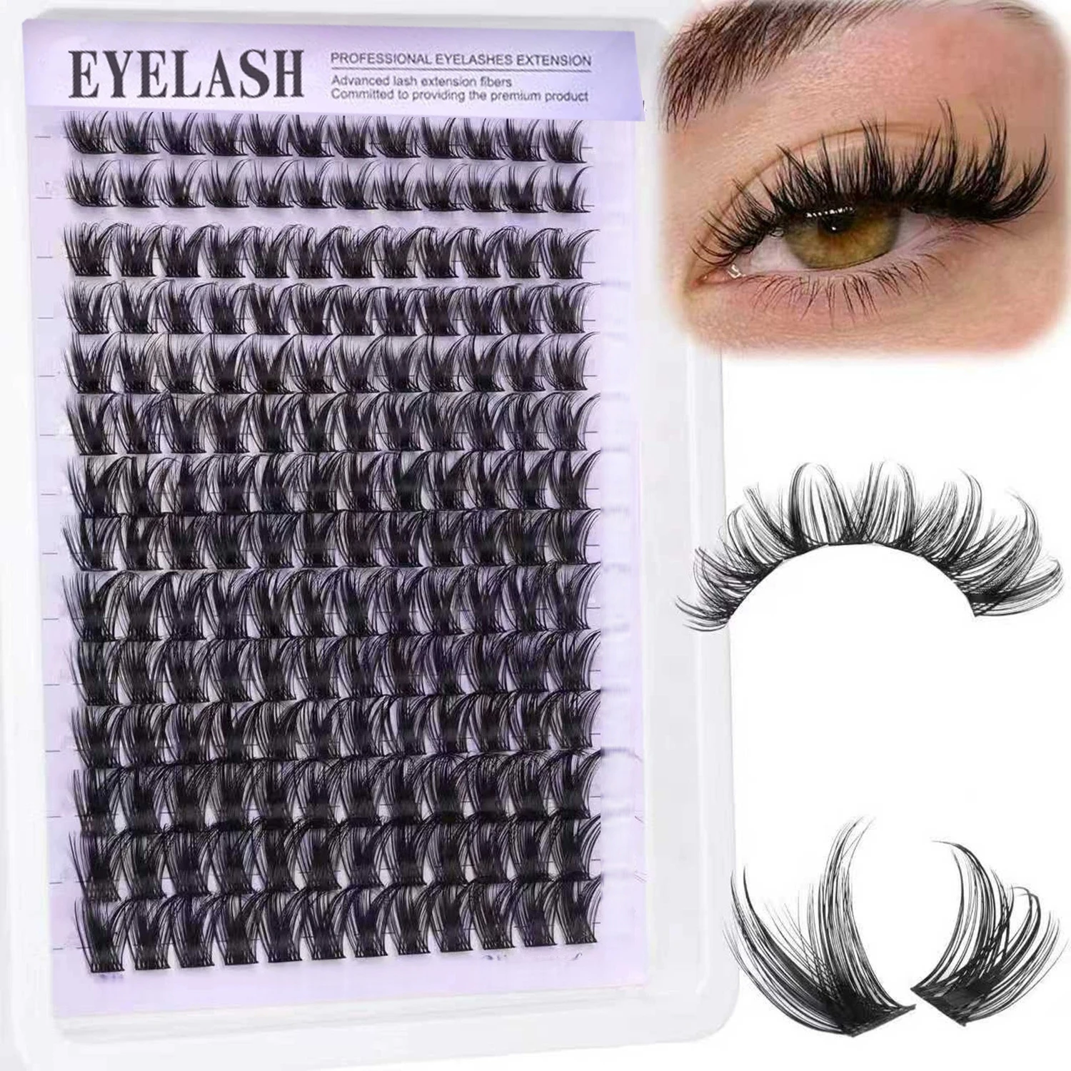 Cils artificiels 3D effet natu - Anime Cosplay Lashes avis et prix