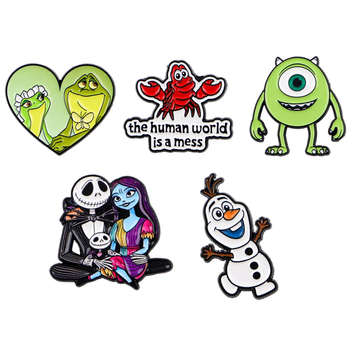 Niedliche Frosch-Emaille-Anstecknadel, Cartoon-Hummer-Brosche für Mantel, lustige Alien-Broschen, modische Reversnadeln, Schmuckgeschenk für Freunde