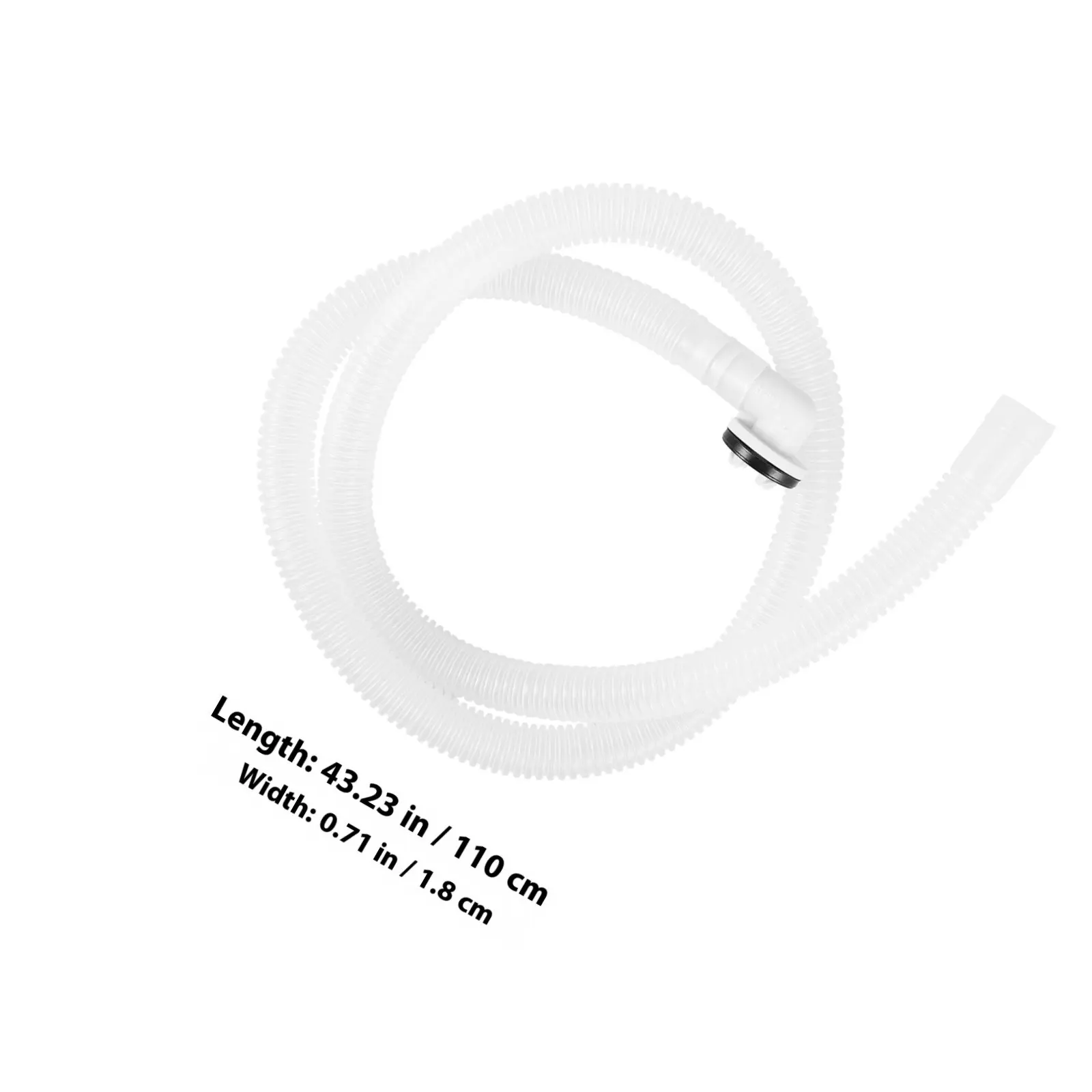 15mm Plastic AC Condensate Drain Hose for Window Air Conditioner Replacement