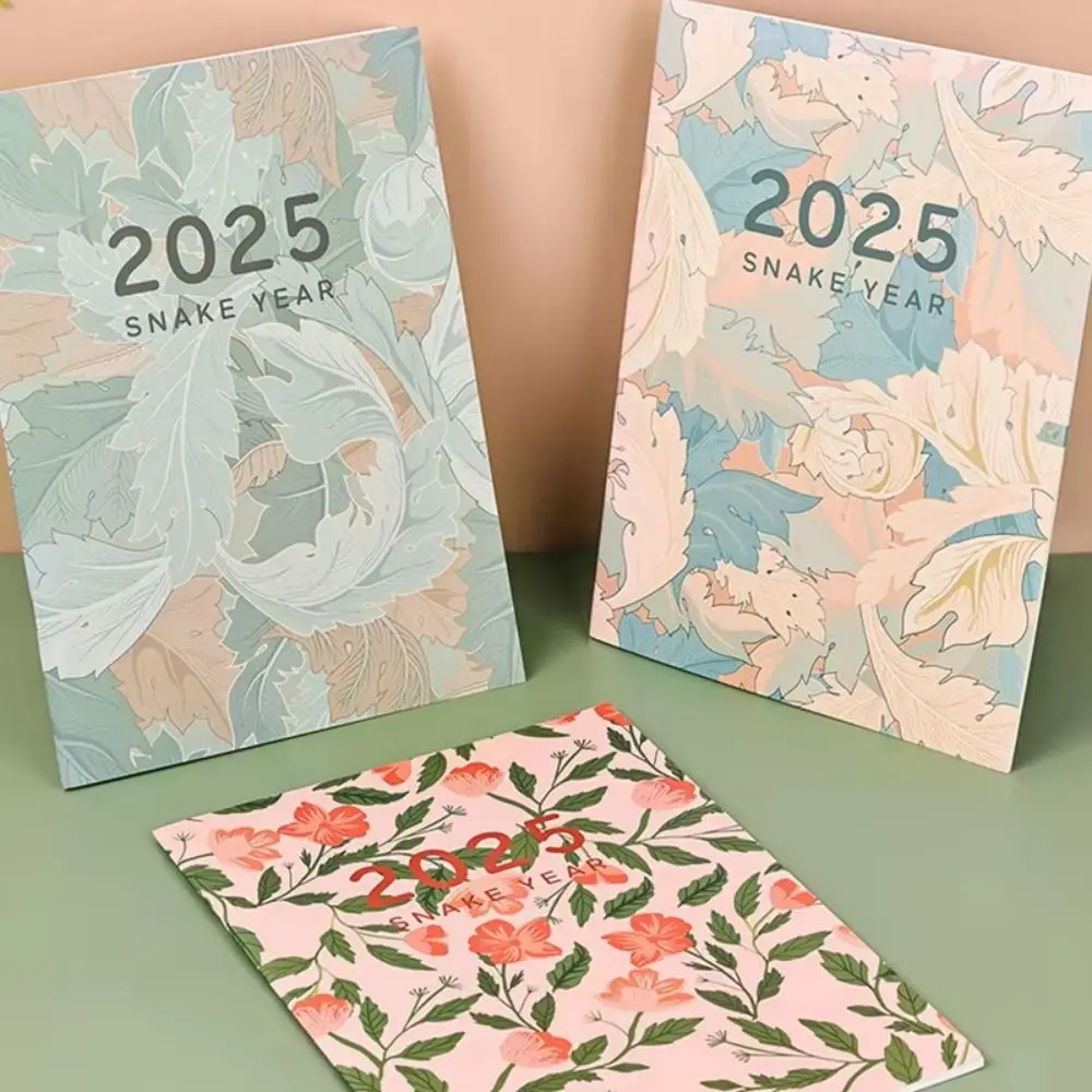 Buku Catatan Perencana A4/A5 2025 Kertas Tebal 84 Halaman Buku Catatan Perencana Agenda Hari/Minggu/Tahun Buku Data Efisiensi Praktis