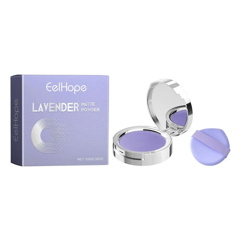 Neues matt gepresstes Pulver mit Öl kontrolle und Lavendelex trakt für lang anhaltendes, glänzendes Make-up für Frauen g3x1