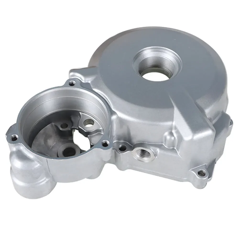 Neue linke Motorstator-Magneto-Abdeckung mit Dichtung passend für Suzuki 2002-2007 DRZ400E 2002-2020 DRZ400S 2005-2020 DRZ400SM – Detail 3