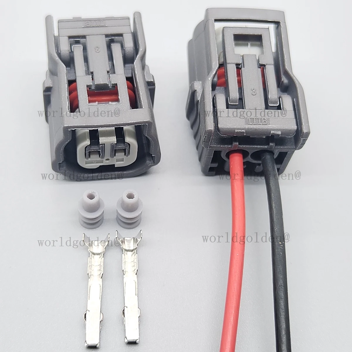 MAP Sensor Turn Signal 2P Waterproof Plug 6189‑7052 for Universal Vehicles Harness Daily Maintenance car connector