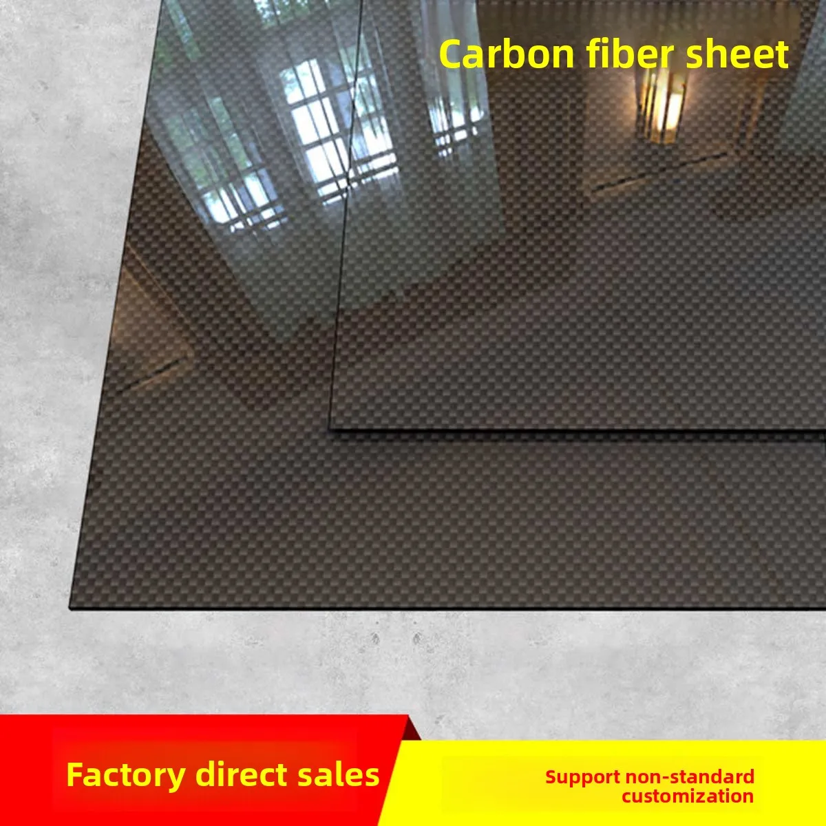 

Thickness 0.2mm-4mm Customized Processing Of Carbon Fiber Board/Cutting Of 3k Carbon Fiber Board