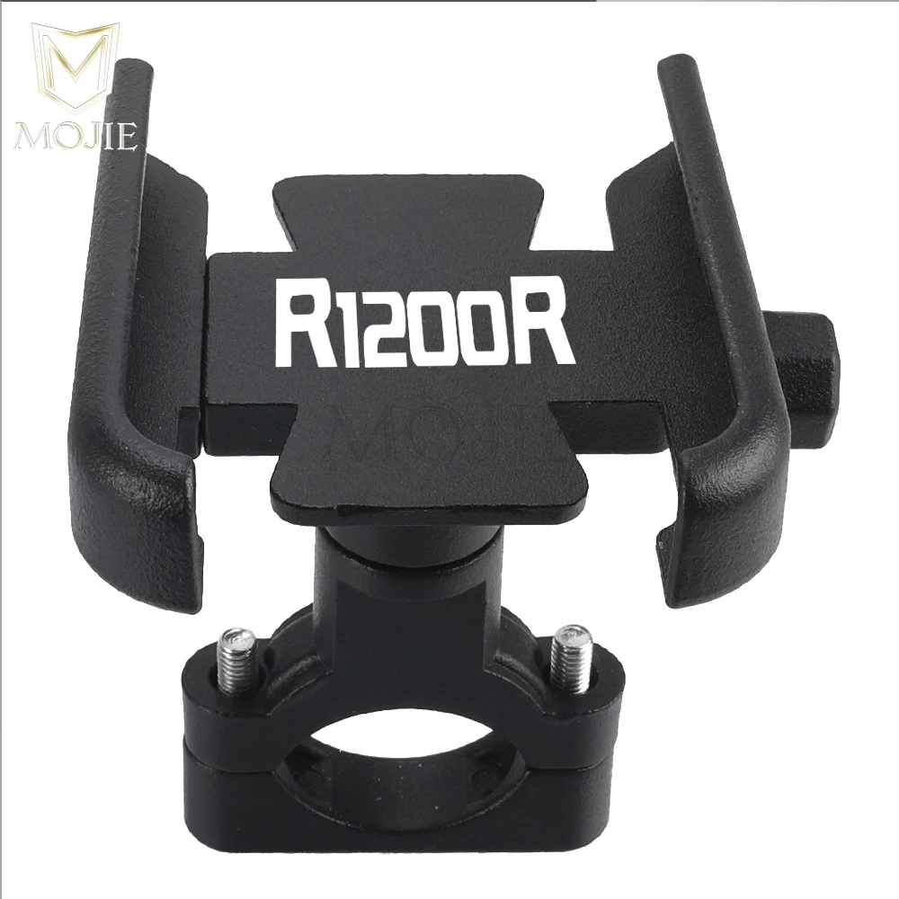 Motorbike Mobile Phone Holder Hand Mirror GPS Stand Base Bracket For BMW R1200R R1200RS R1200RT R1200S R1200SE R1200ST 2005-2025